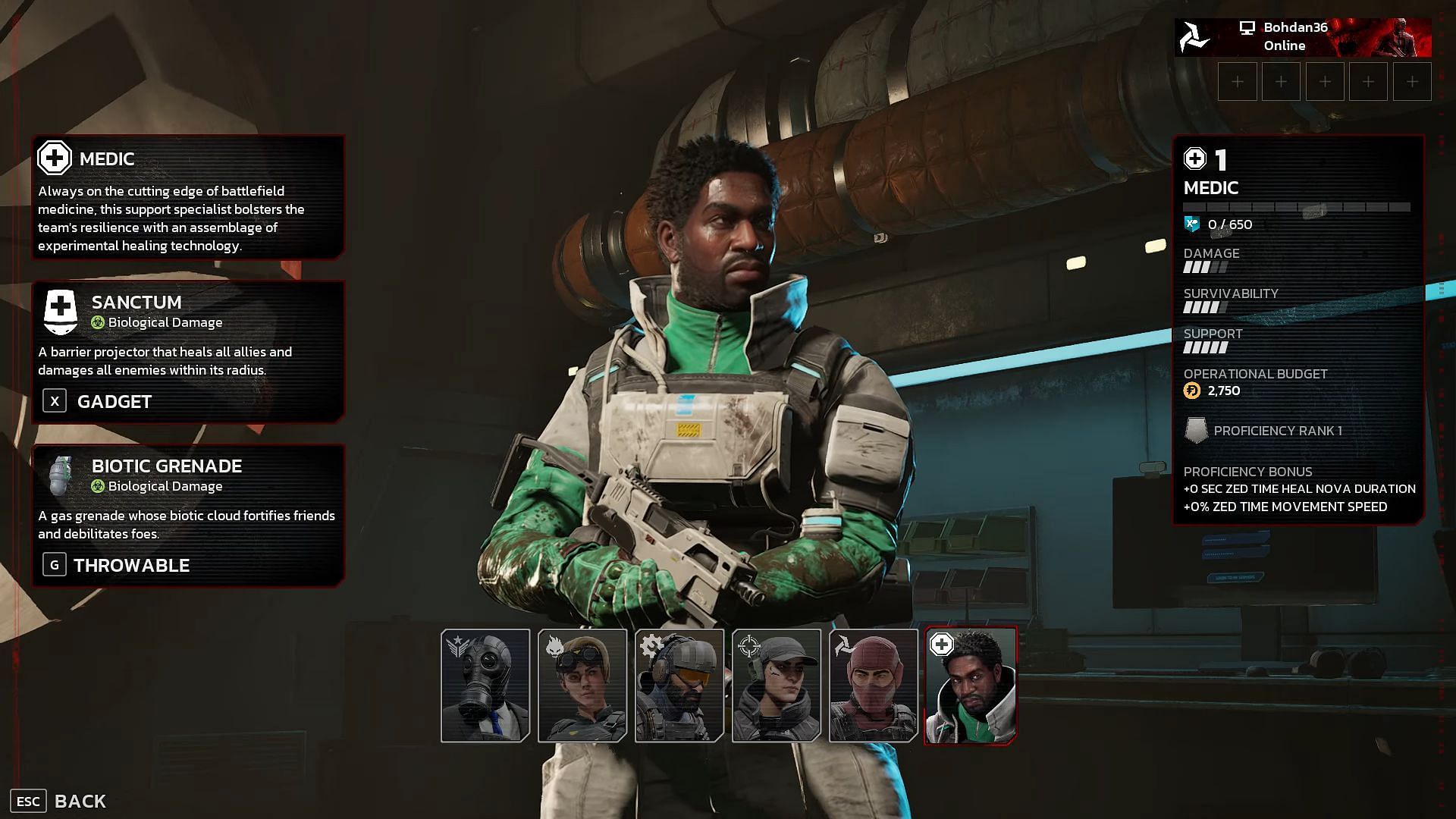 Best Medic Perk build and loadout in Killing Floor 3 (Image via Sportskeeda Gaming || Tripwire Interactive)